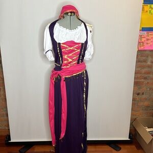 Cos play Gypsy maiden plus size costume size 2x- new